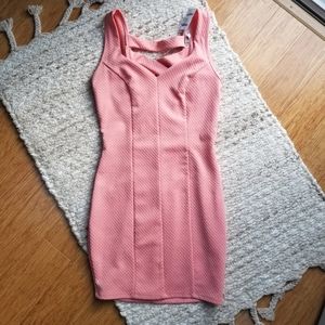 Charlotte Russe Peach Bodycon Dress